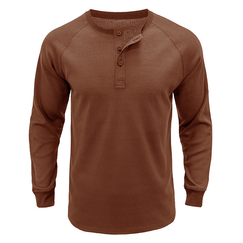 Men’s Thermal Long Sleeve Shirt – Warm & Breathable