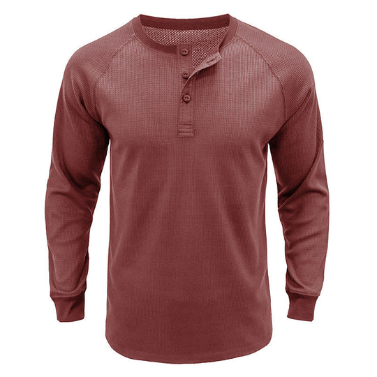 Men’s Thermal Long Sleeve Shirt – Warm & Breathable