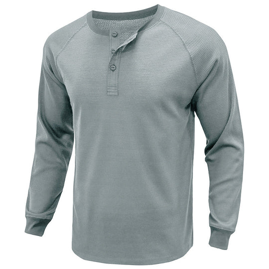 Men’s Thermal Long Sleeve Shirt – Warm & Breathable