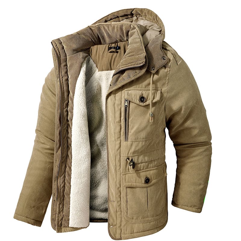 Cotton Lined Winter Jacket for Men