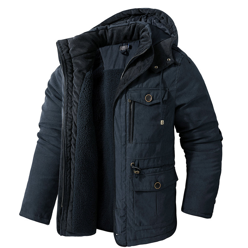 Cotton Lined Winter Jacket for Men