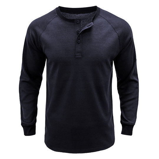 Men’s Thermal Long Sleeve Shirt – Warm & Breathable