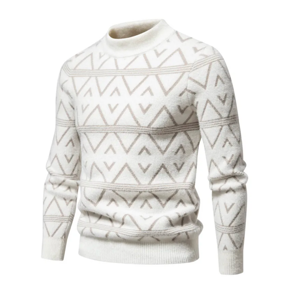 Luxury Knit Pullover Men