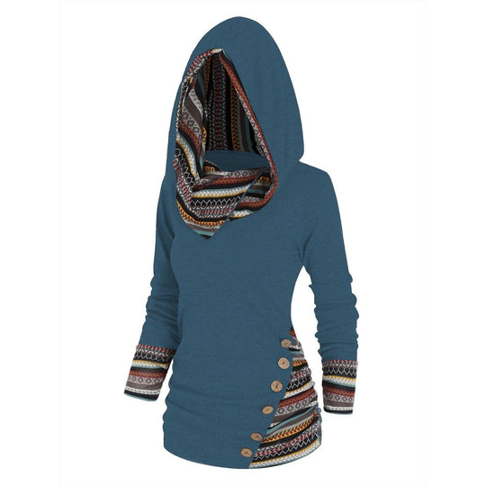 Ethnic style sweatshirt for women