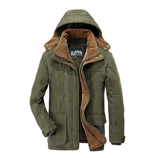 Warm Fleece Winter Jacket for Men