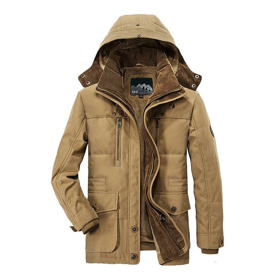 Warm Fleece Winter Jacket for Men