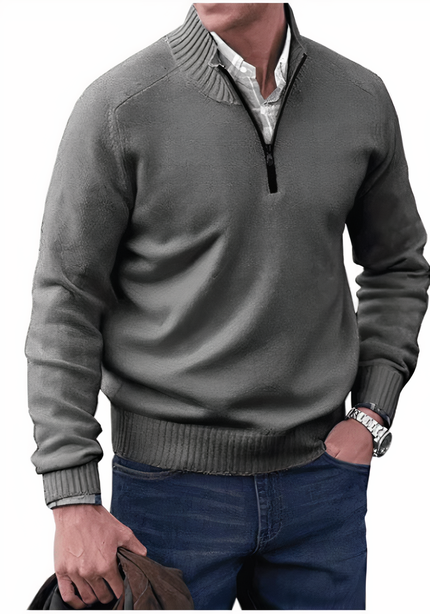 Men's Warm Knit Sweater – Cozy & Classic