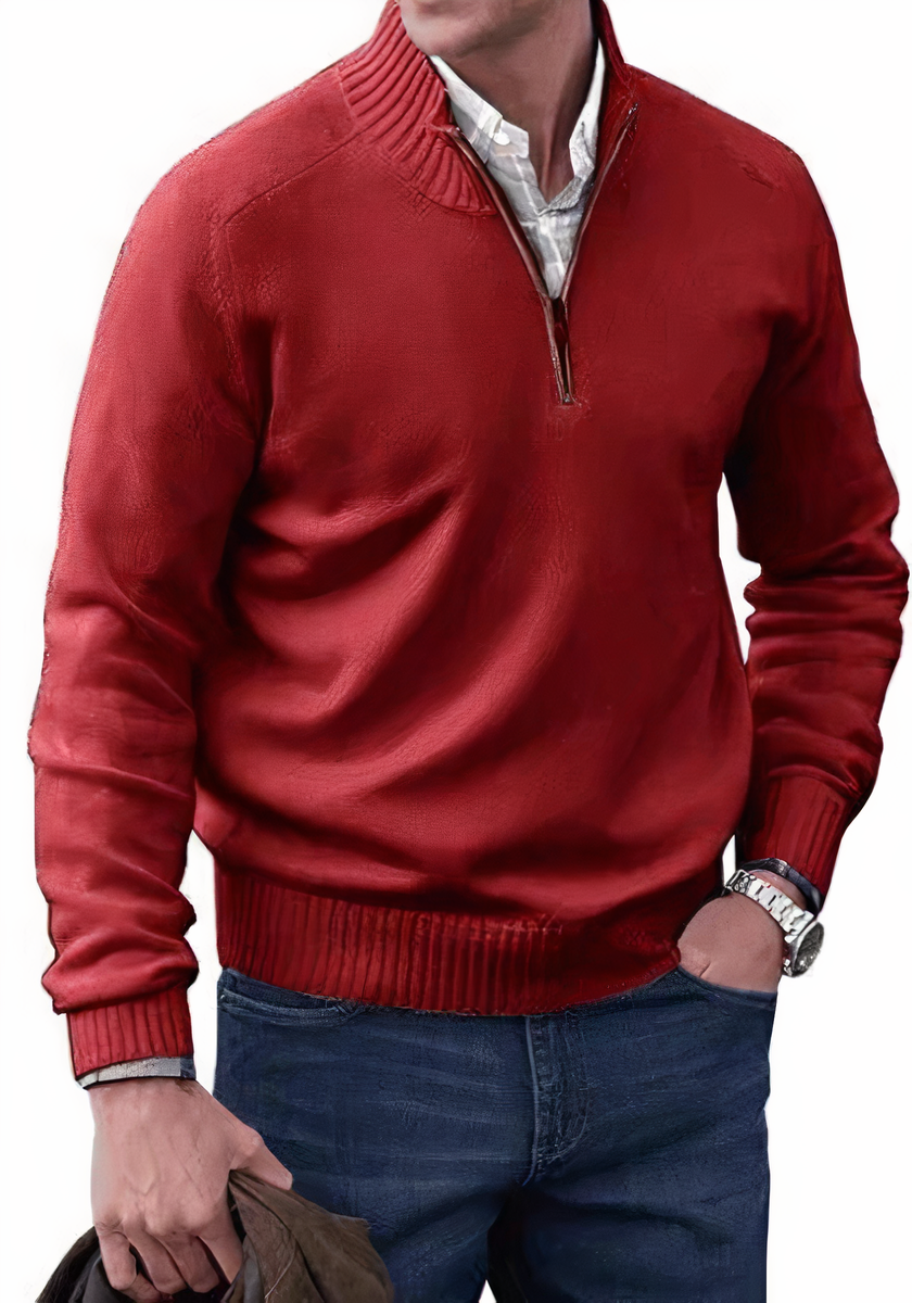 Men's Warm Knit Sweater – Cozy & Classic