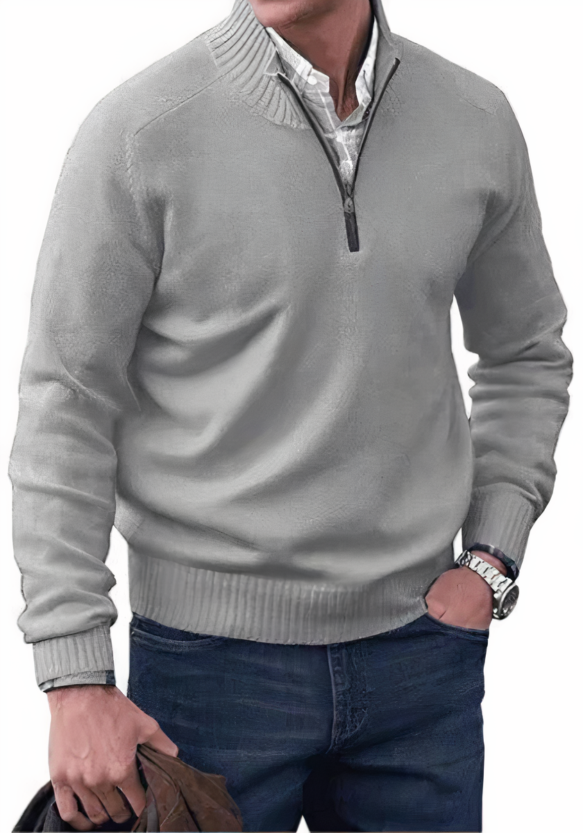 Men's Warm Knit Sweater – Cozy & Classic