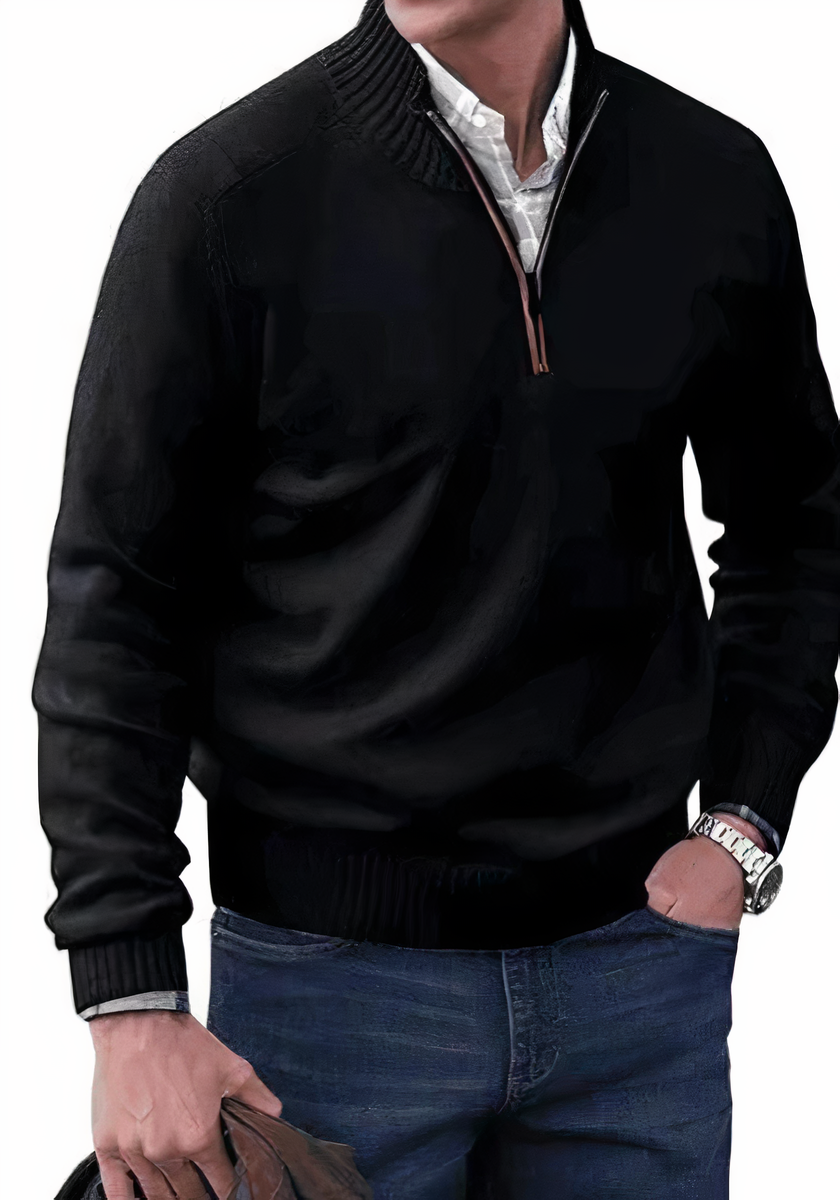 Men's Warm Knit Sweater – Cozy & Classic