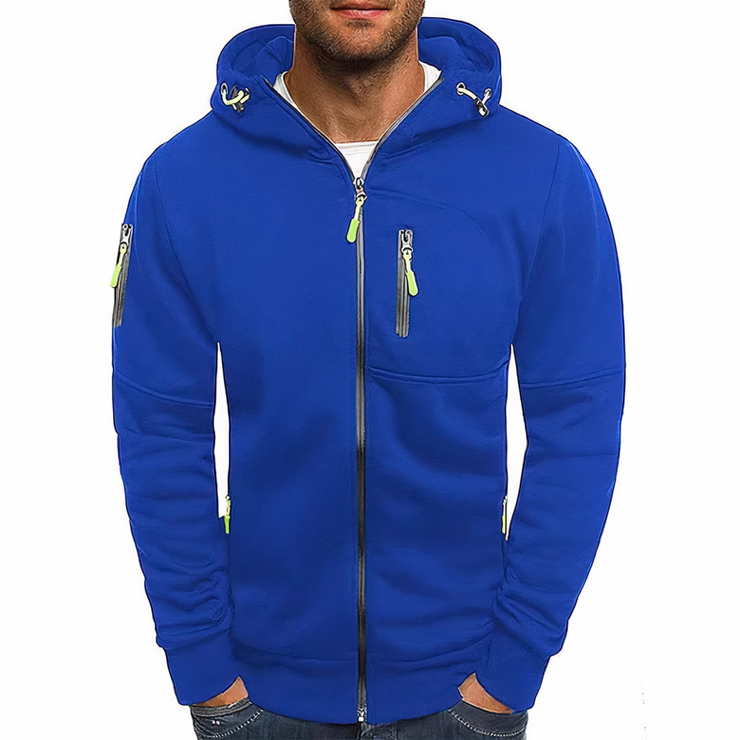 Men’s Lightweight Zip-Up Hoodie – Comfortable and Versatile