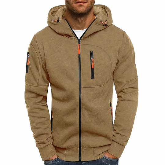 Men’s Lightweight Zip-Up Hoodie – Comfortable and Versatile