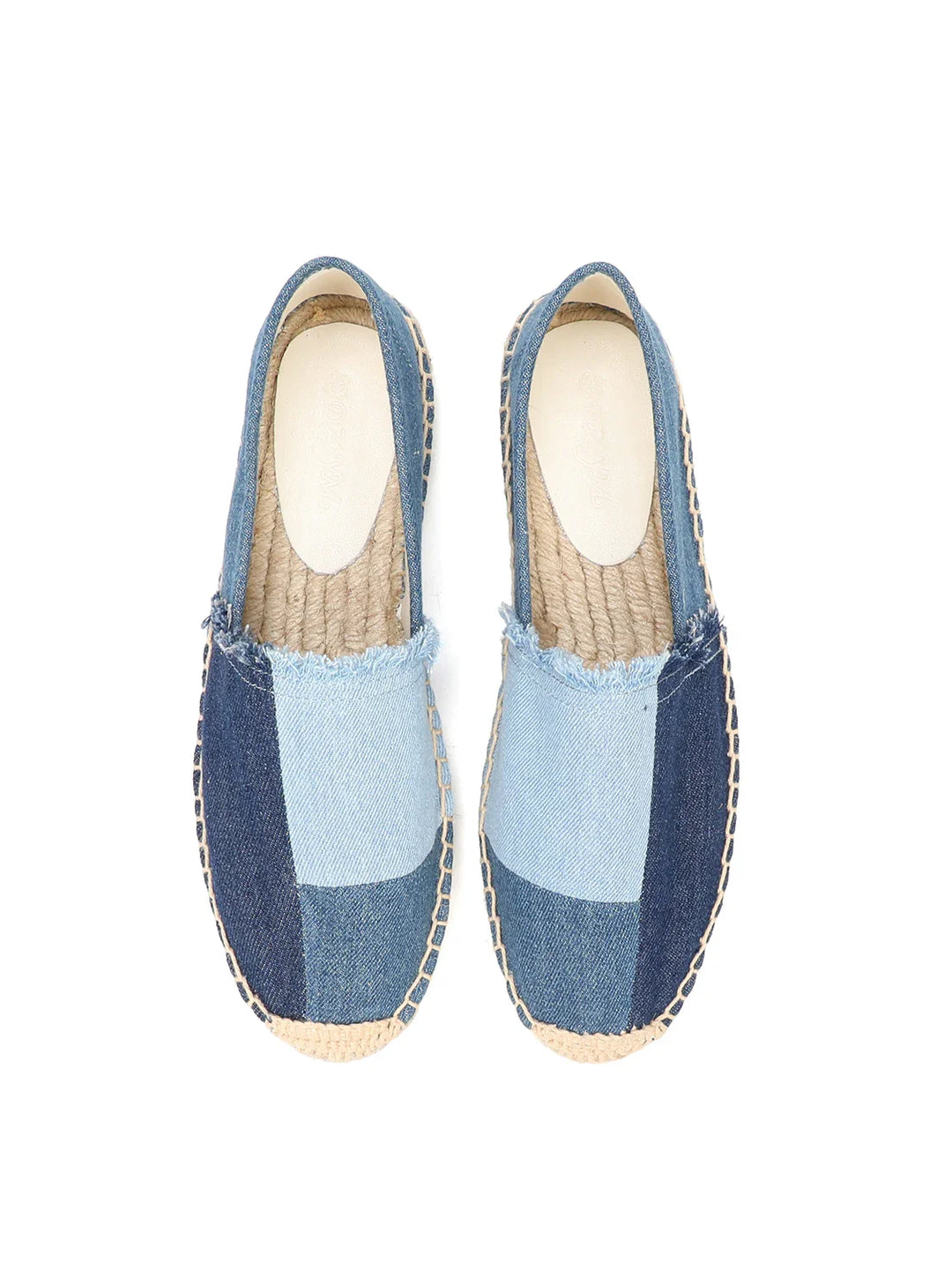 Denim Patchwork Espadrilles – Stylish & Comfortable