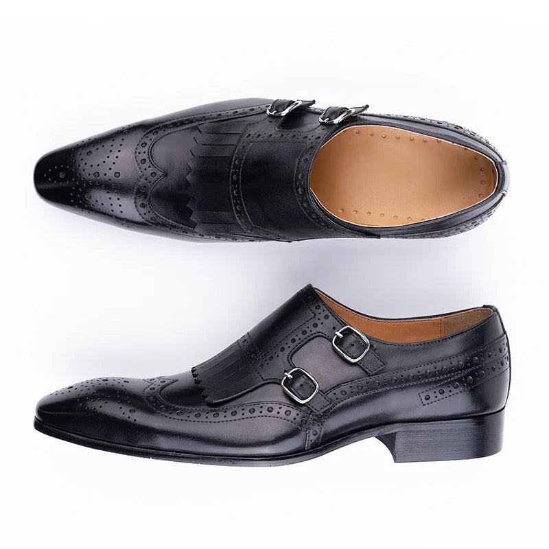 Elegant Monk Strap Brogues