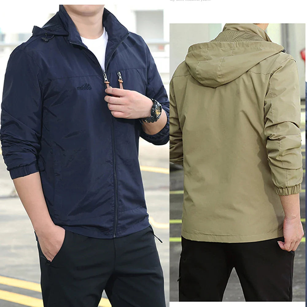 Tactical Waterproof Windbreaker for Men