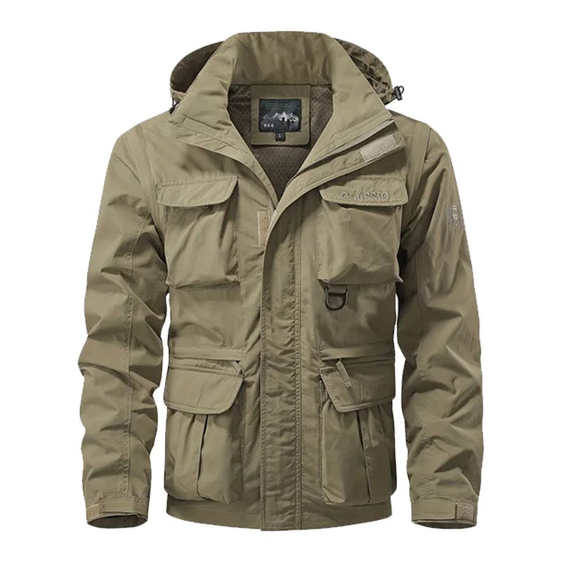 Lightweight Cargo Jacket Men