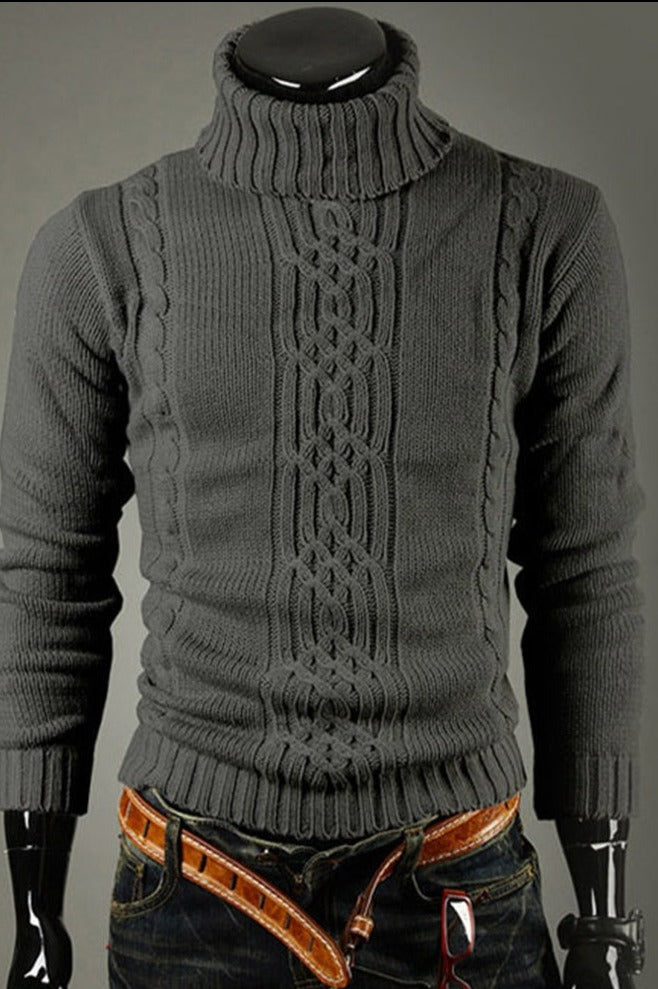 Thick Turtleneck Sweater – Warm & Stylish