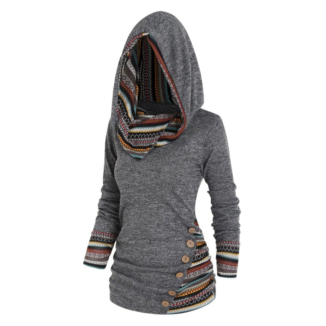 Ethnic style sweatshirt for women