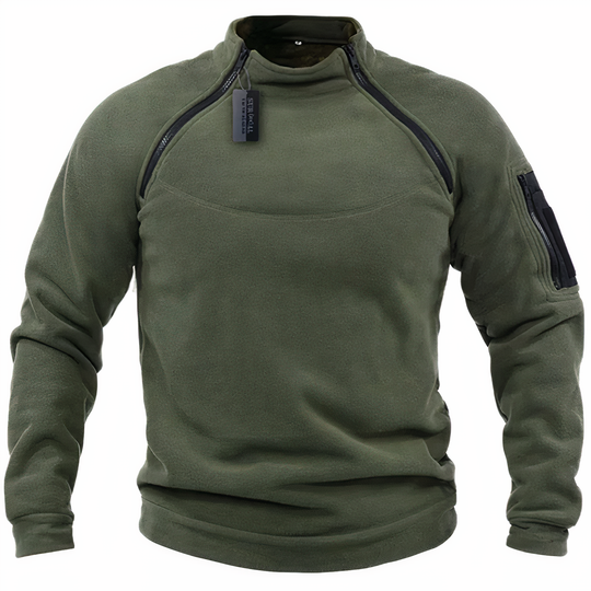 Men's Tactical Fleece Jacket – Warm & Durable