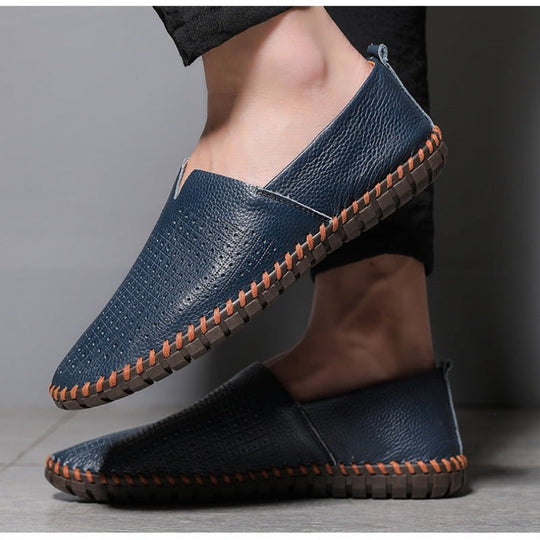 Men’s Embroidered Loafers – Elegant & Comfortable