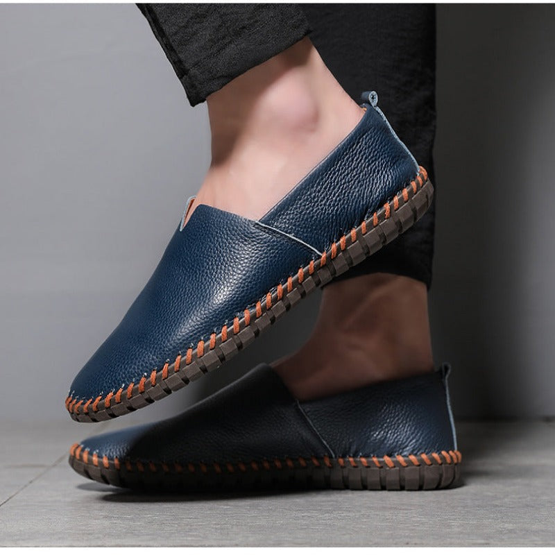 Men’s Embroidered Loafers – Elegant & Comfortable