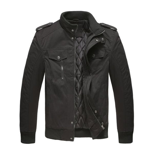 Men’s Comfort Casual Jacket with Stand Collar