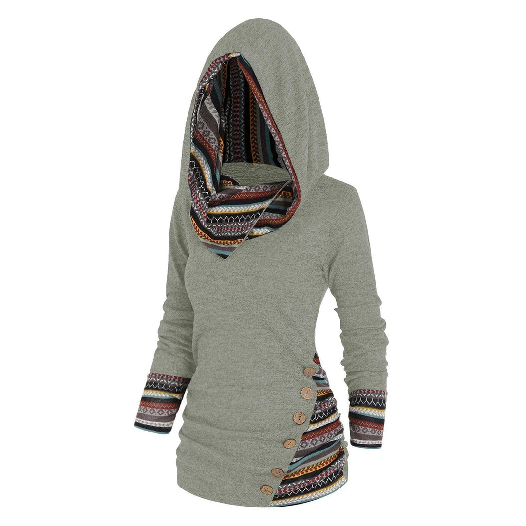 Ethnic style sweatshirt for women