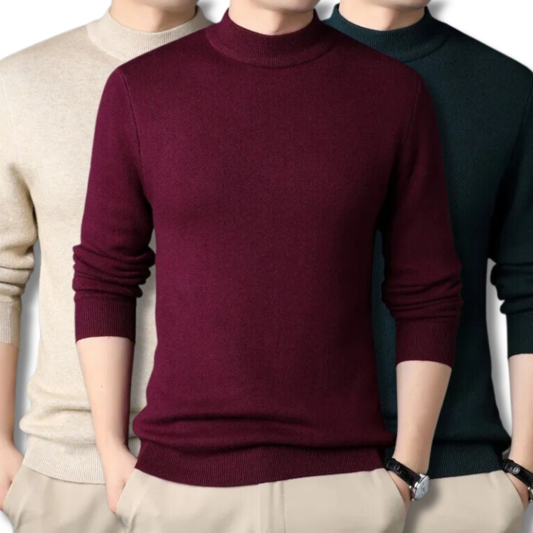 Men’s Lightweight Wool Sweater – Breathable, Soft, Stylish