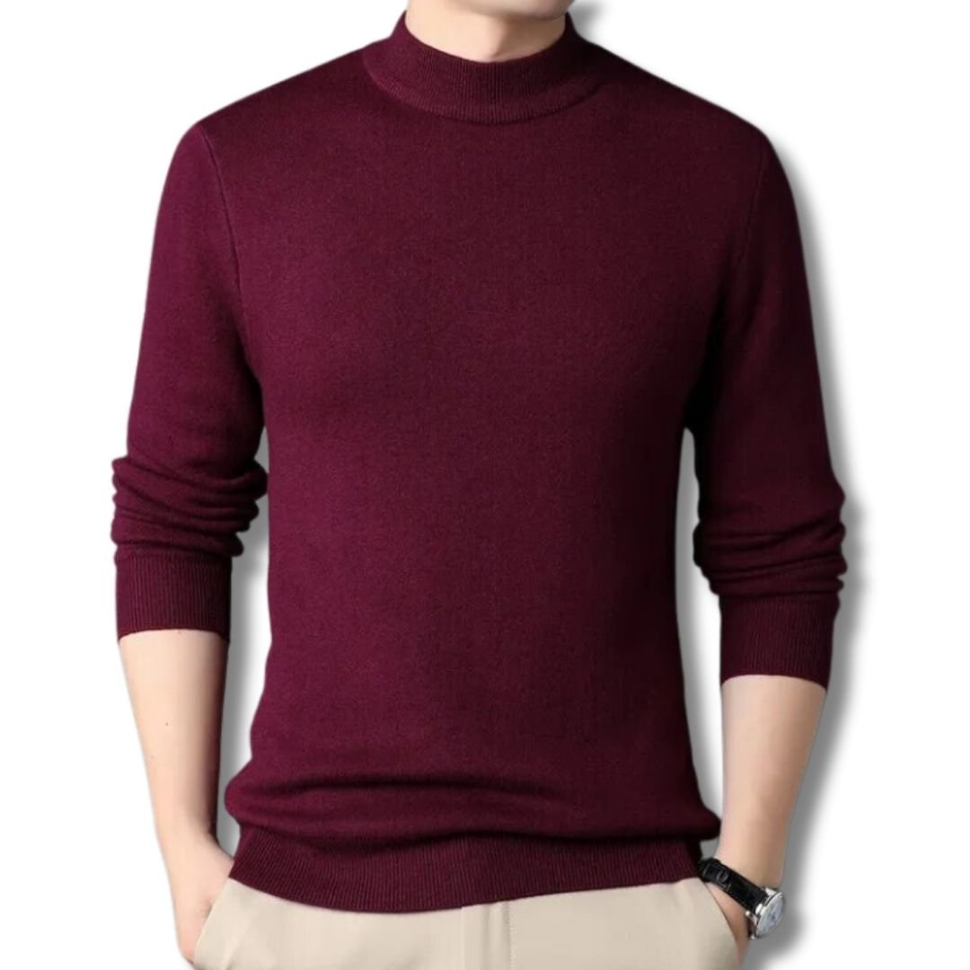 Men’s Lightweight Wool Sweater – Breathable, Soft, Stylish